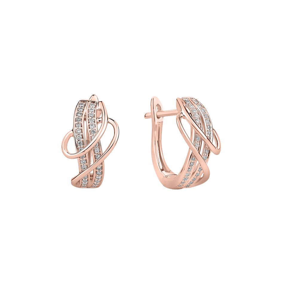 Náušnice s diamanty Secret Celebration