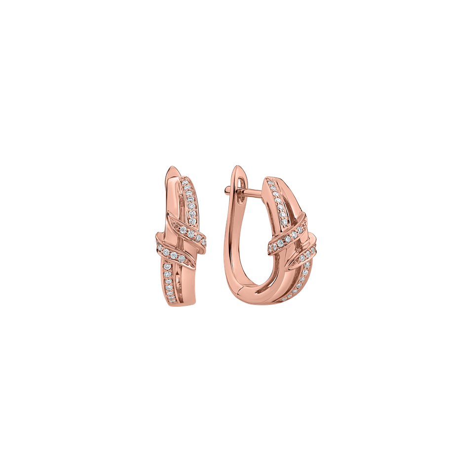 Náušnice s diamanty Personal Joy