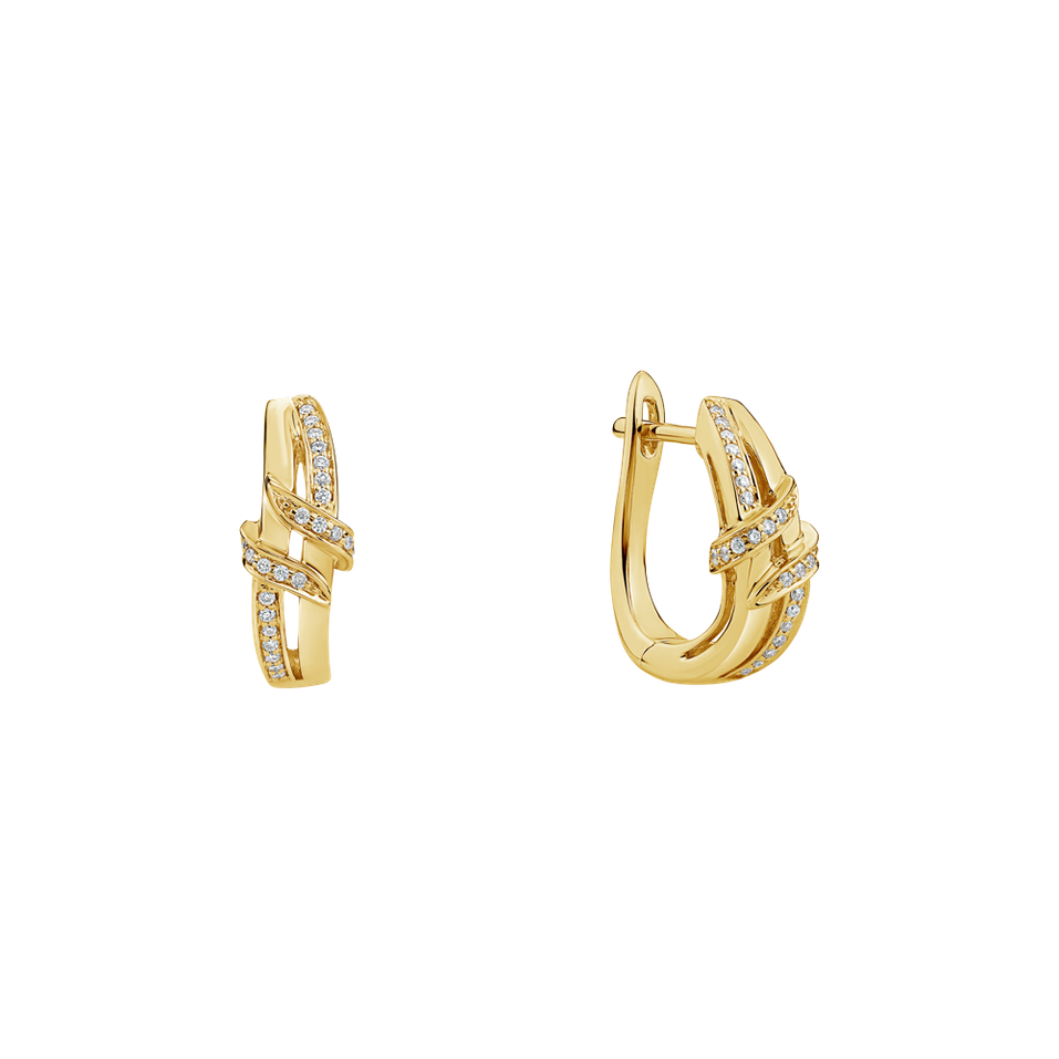 Náušnice s diamanty Personal Joy