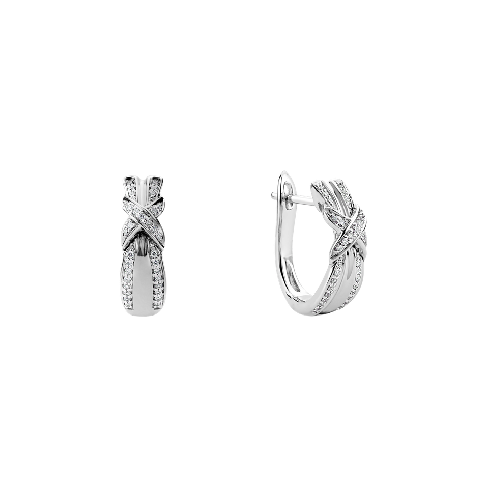 Náušnice s diamanty Best Wish