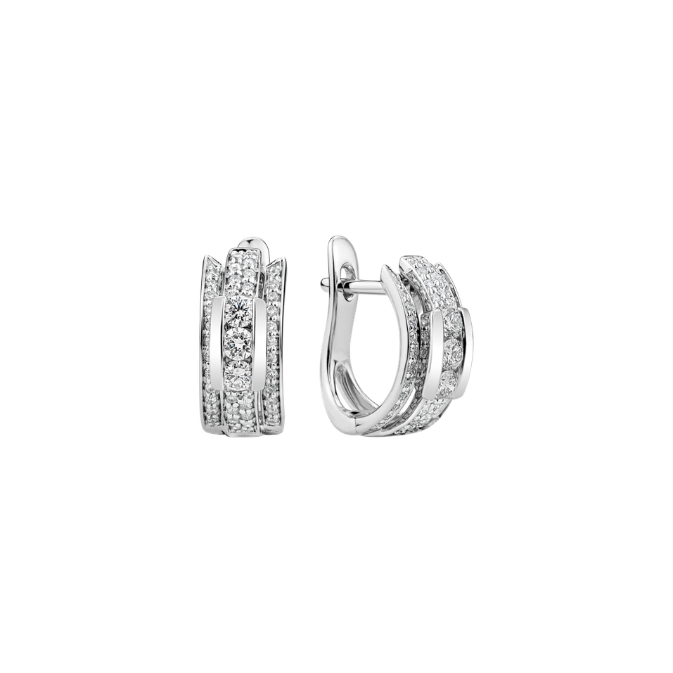 Náušnice s diamanty Amazing Mosaic