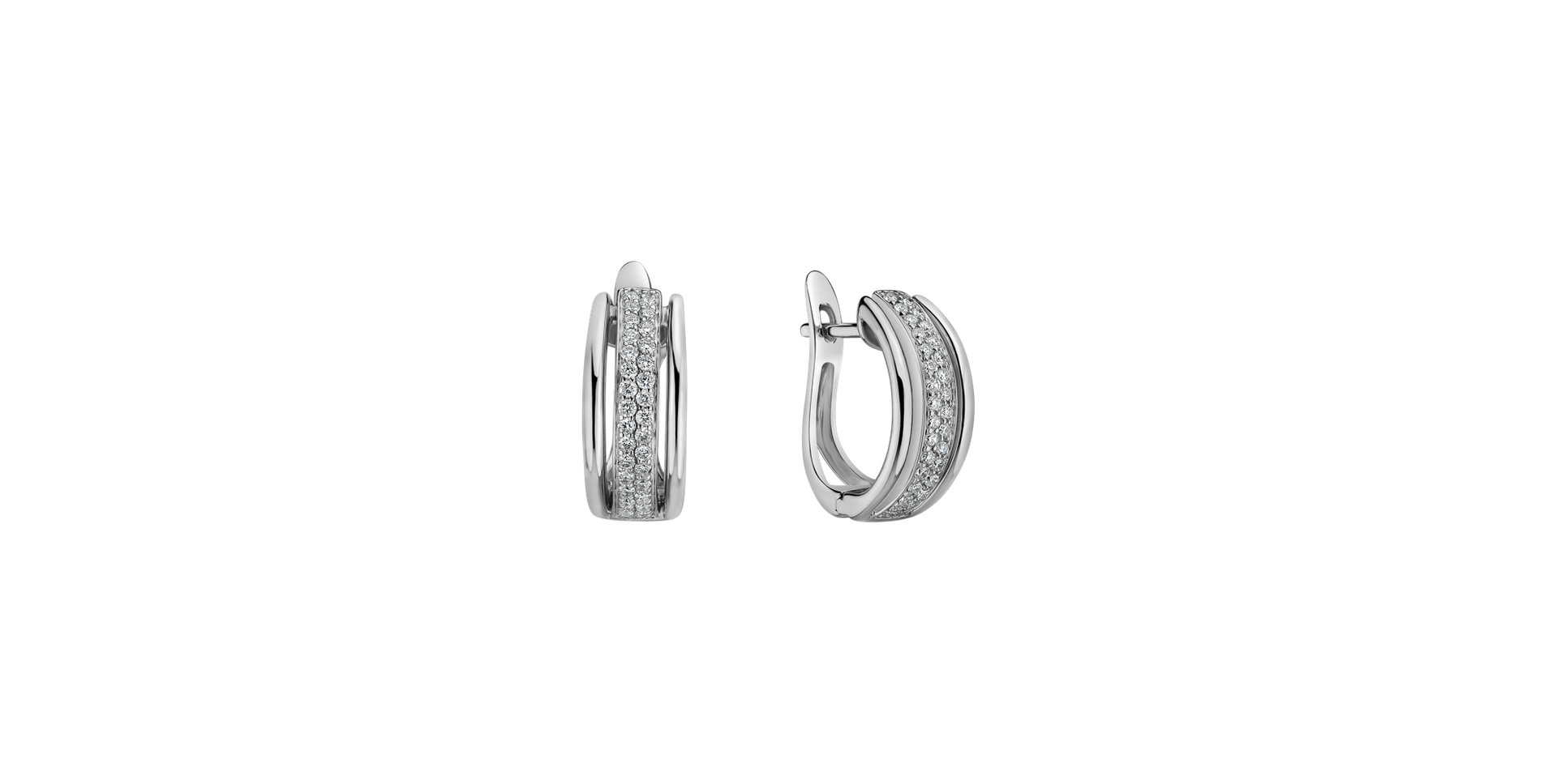 Náušnice s diamanty Daylight Glory