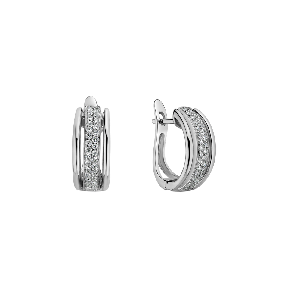 Náušnice s diamanty Daylight Glory