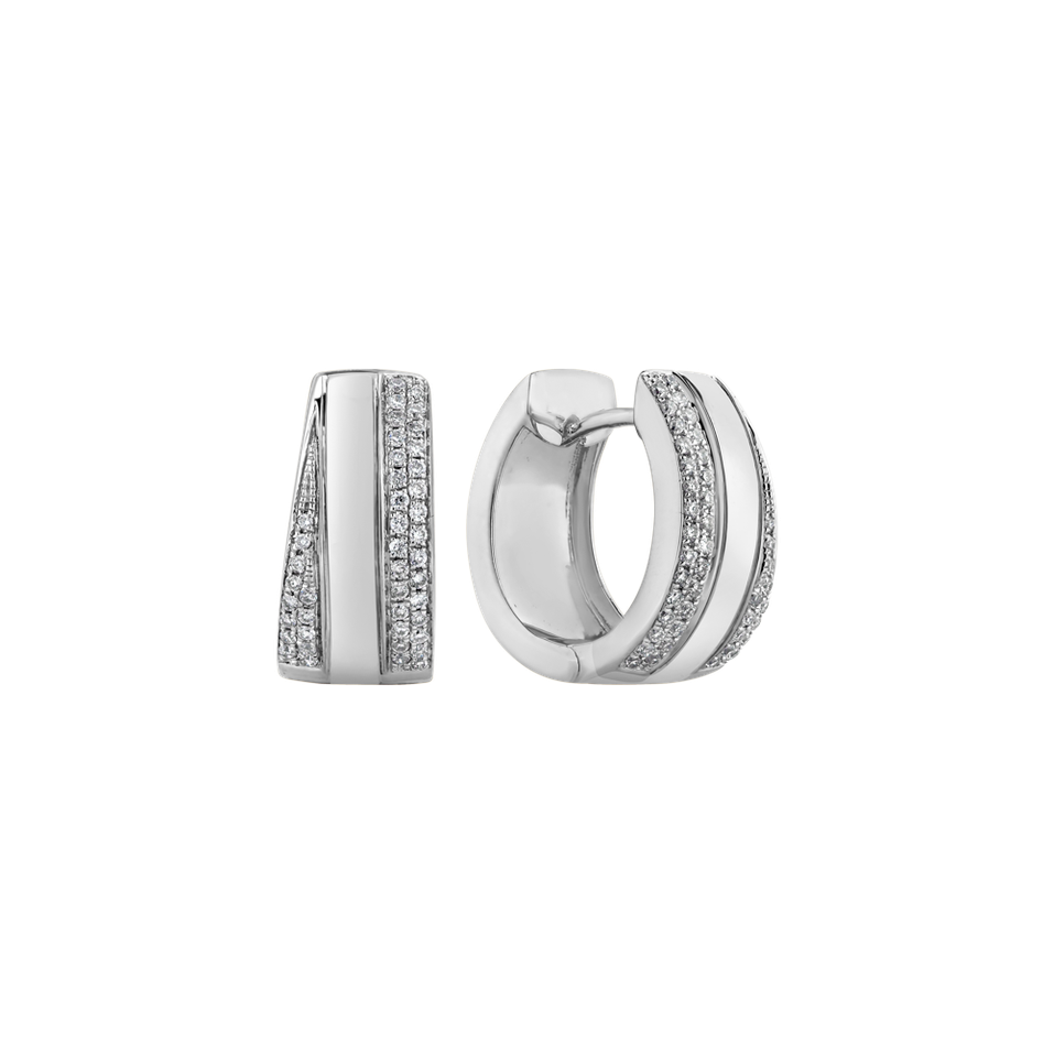 Náušnice s diamanty Sparkling Dew