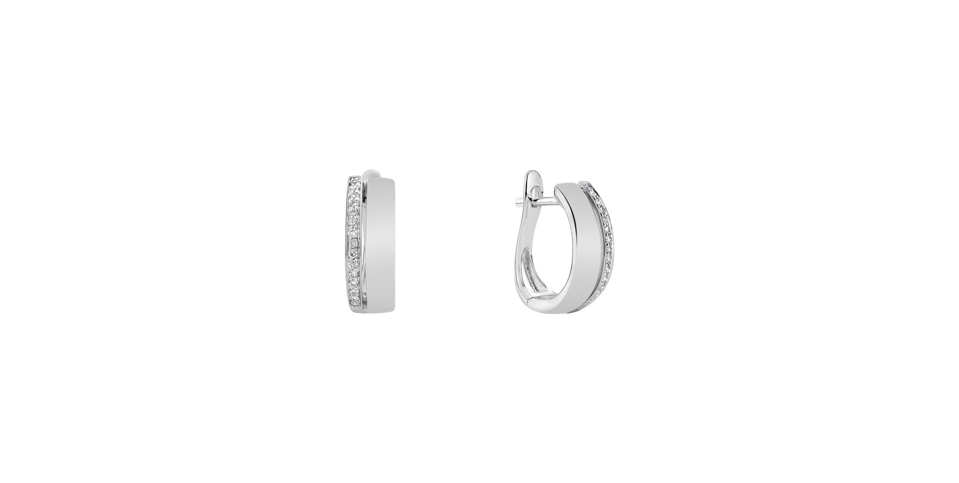 Náušnice s diamanty Moonlight Spirit