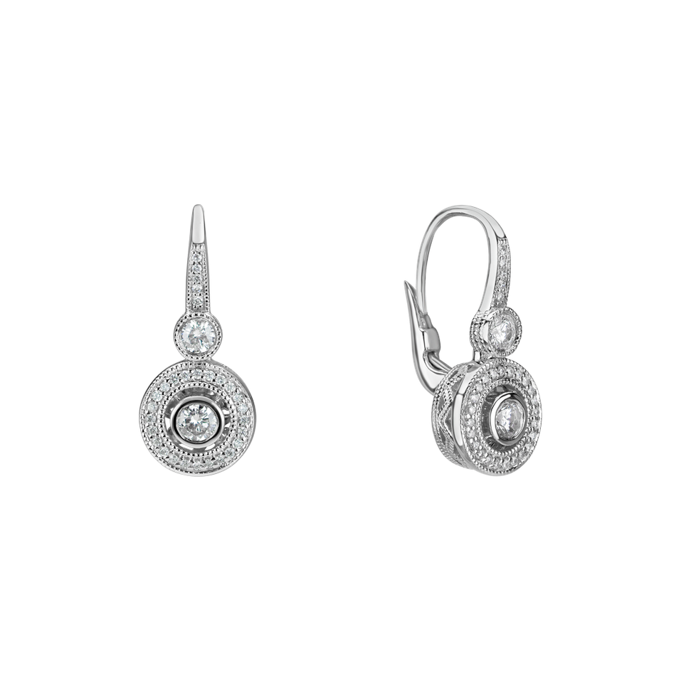 Náušnice s diamanty Monarch Love