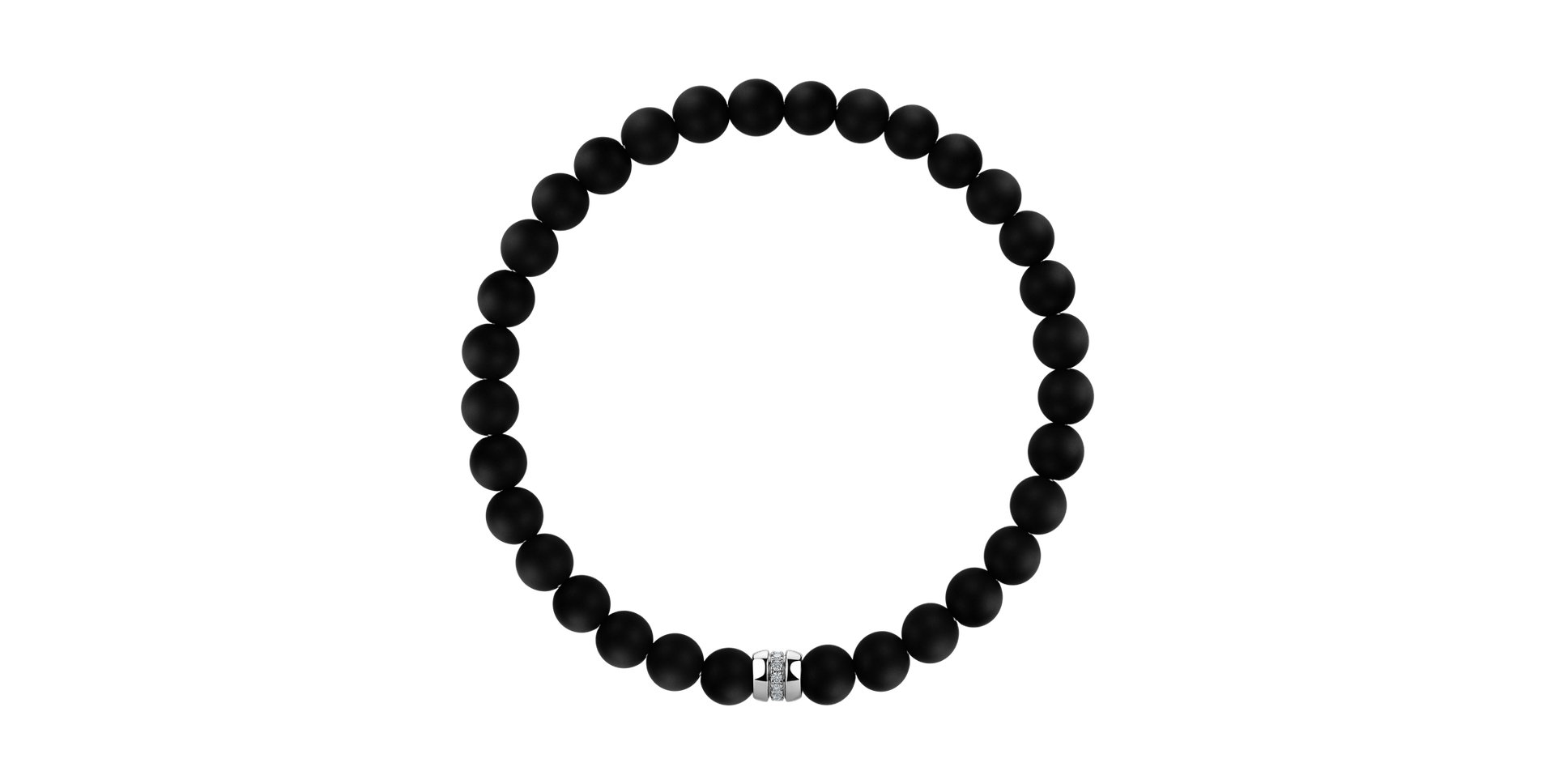 Náramek s diamanty a acháty Oracle