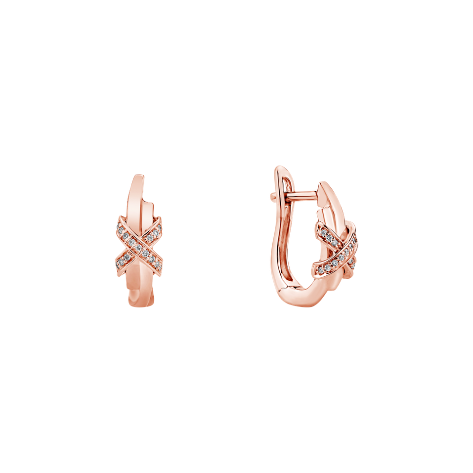 Náušnice s diamanty Sparkling Galaxy