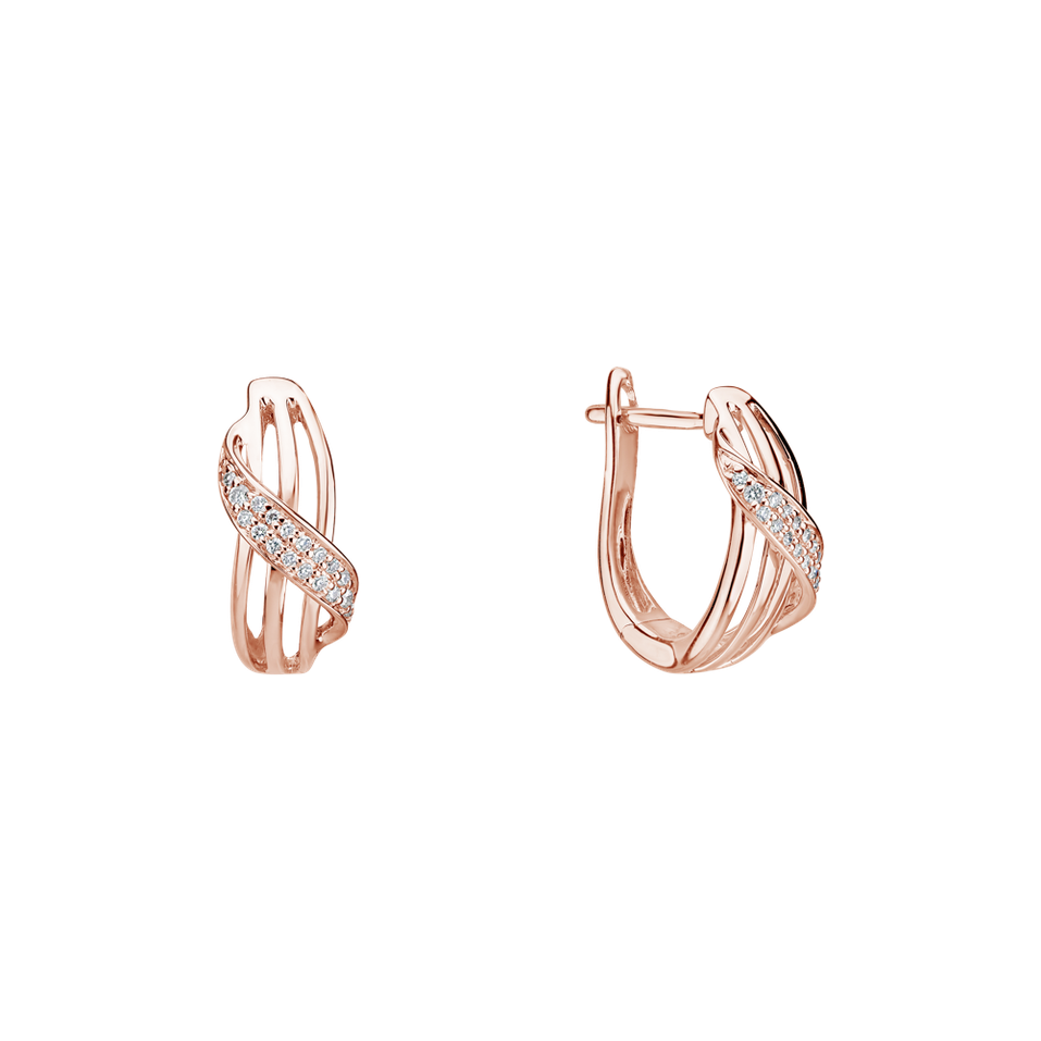 Náušnice s diamanty Star Essence