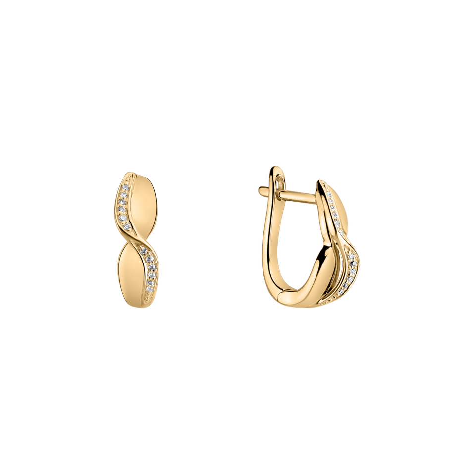 Náušnice s diamanty Infinite Style