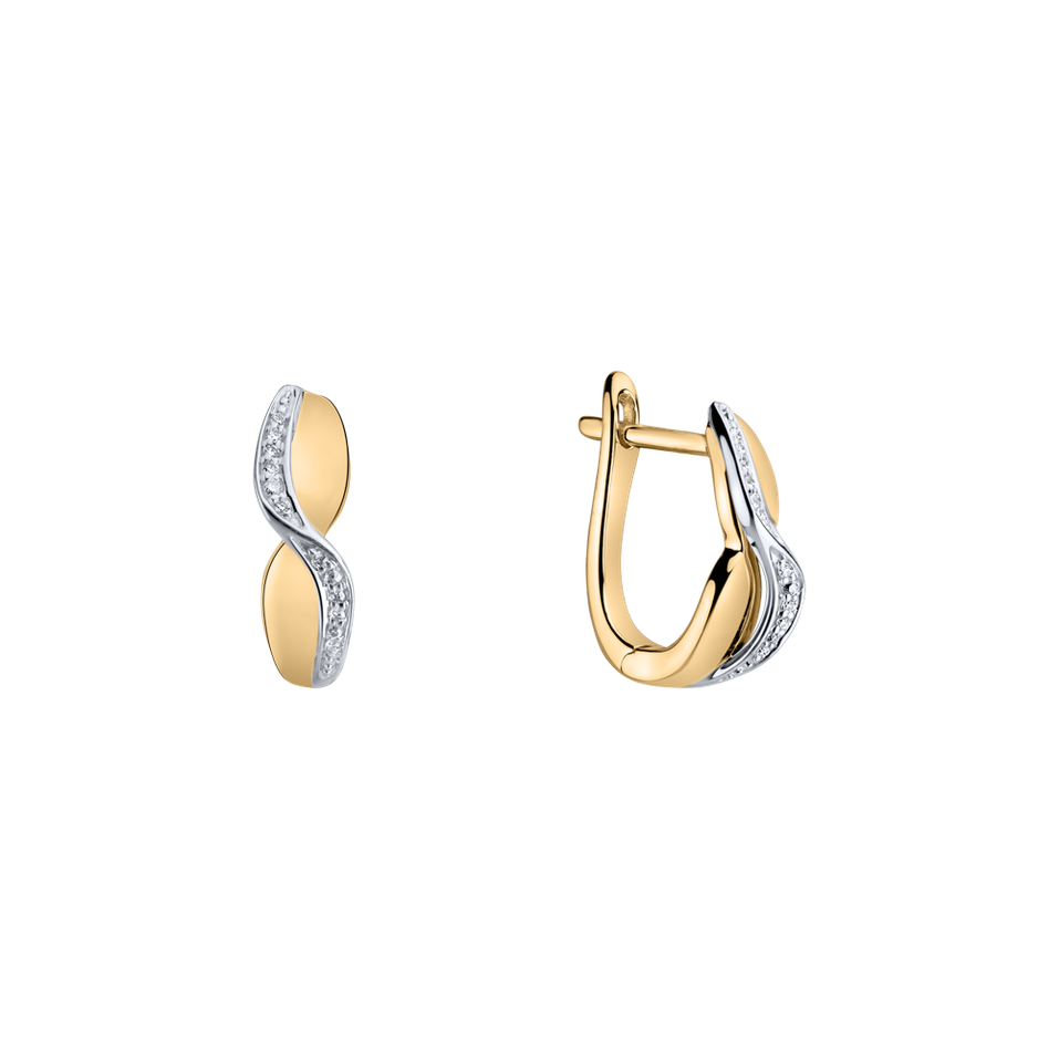 Náušnice s diamanty Infinite Style