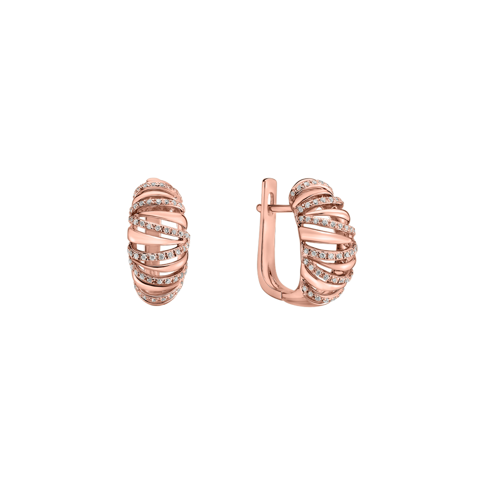 Náušnice s diamanty Opulent Gem