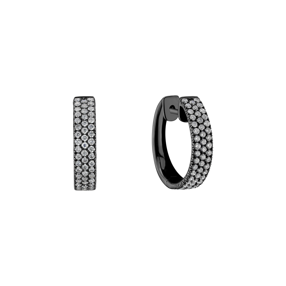 Náušnice s diamanty Seraph Waterfall