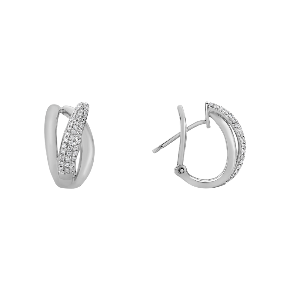 Náušnice s diamanty Sunshine Streamer