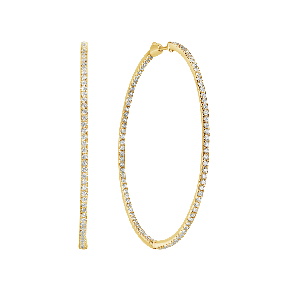 Náušnice s diamanty Delightful Galaxy