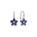 Náušnice s diamanty a safíry Shinning Campanula3