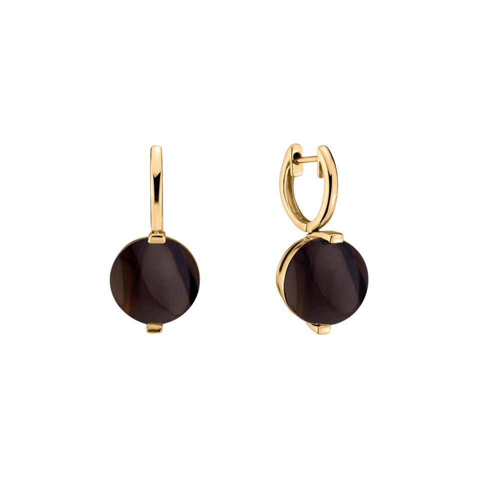 Náušnice s quartzem Space Signature