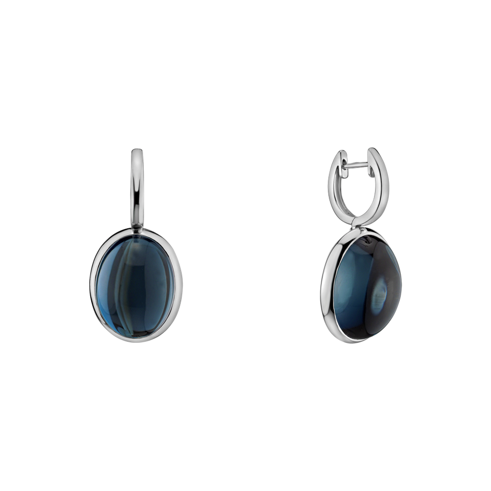 Náušnice s topazem Miracle Cosmos