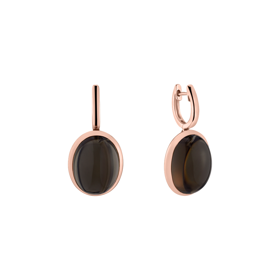 Náušnice s quartzem Miracle Cosmos