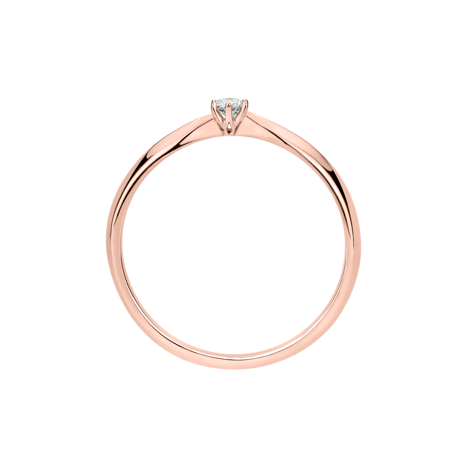 Prsten s diamantem Eternal Joy