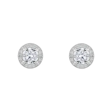 Náušnice s diamanty Sparkling Rain