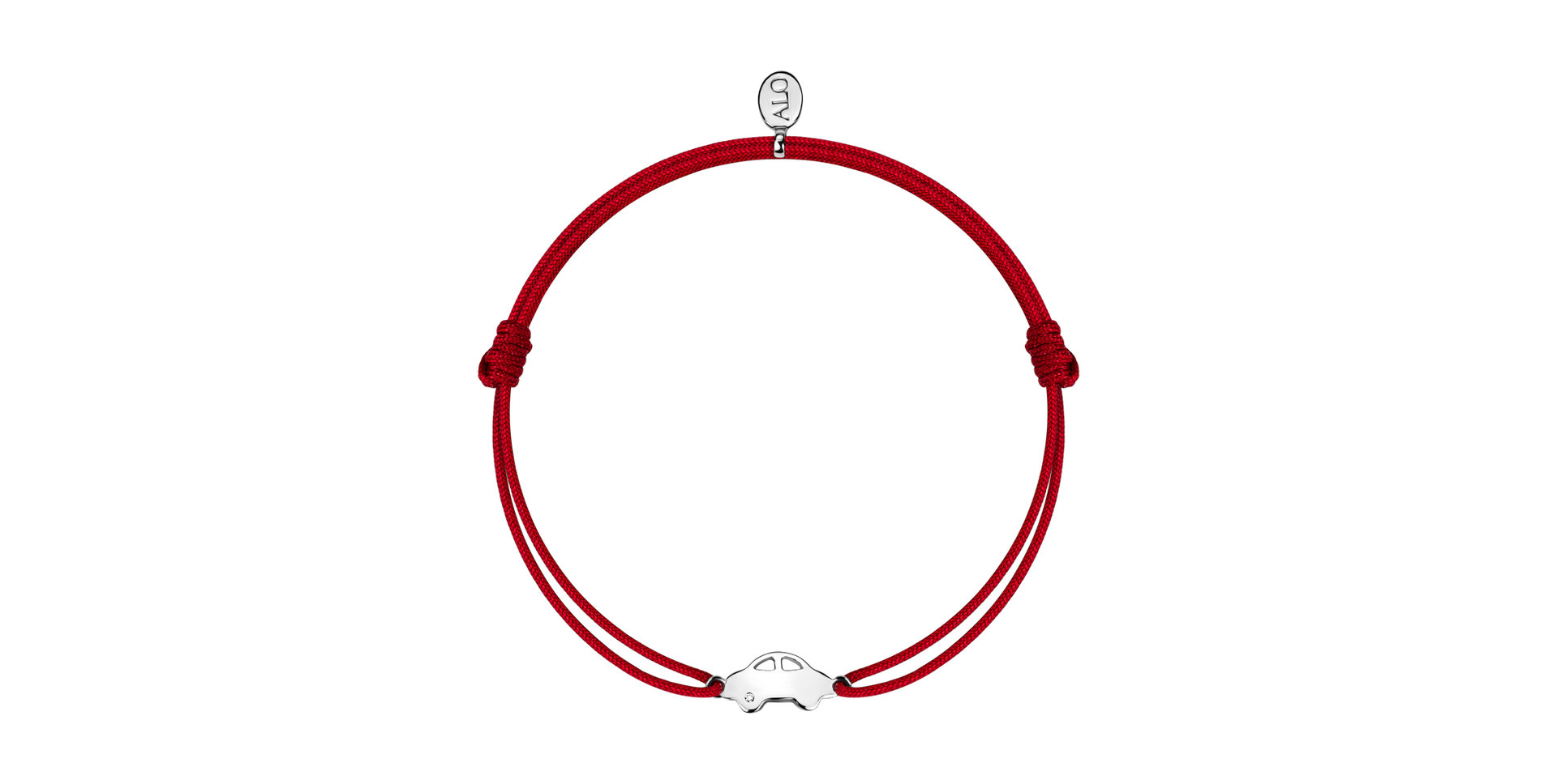 Náramek s diamantem Baby Boy Treasure