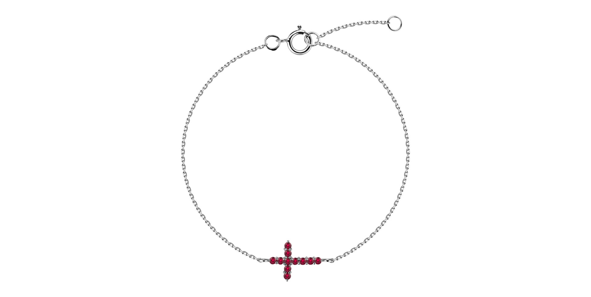 Náramek s rubíny Gem Glory