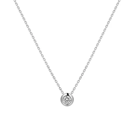 Náhrdelník s diamantem Secret Drop