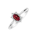 Prsten s rubínem a diamanty Trixie Princess4