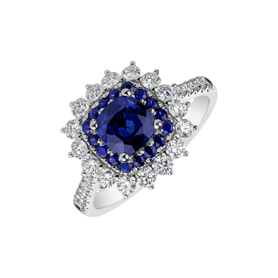 Prsten s safrem a diamanty Radiant Shine | ALO