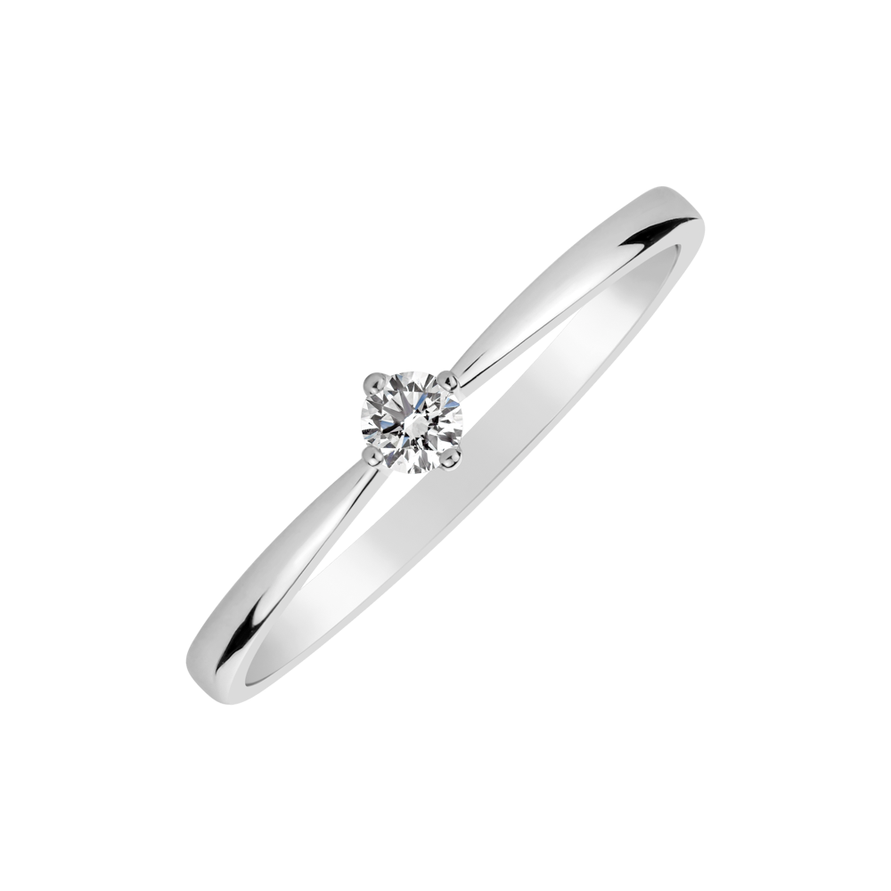 Prsten s diamantem Love Glow