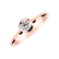 Prsten s diamantem Classy Dot5