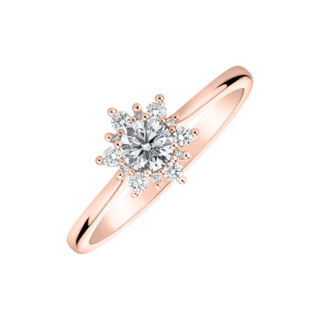 Prsten s diamanty Starlet