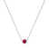 Náhrdelník s rubínem Essential Drop4