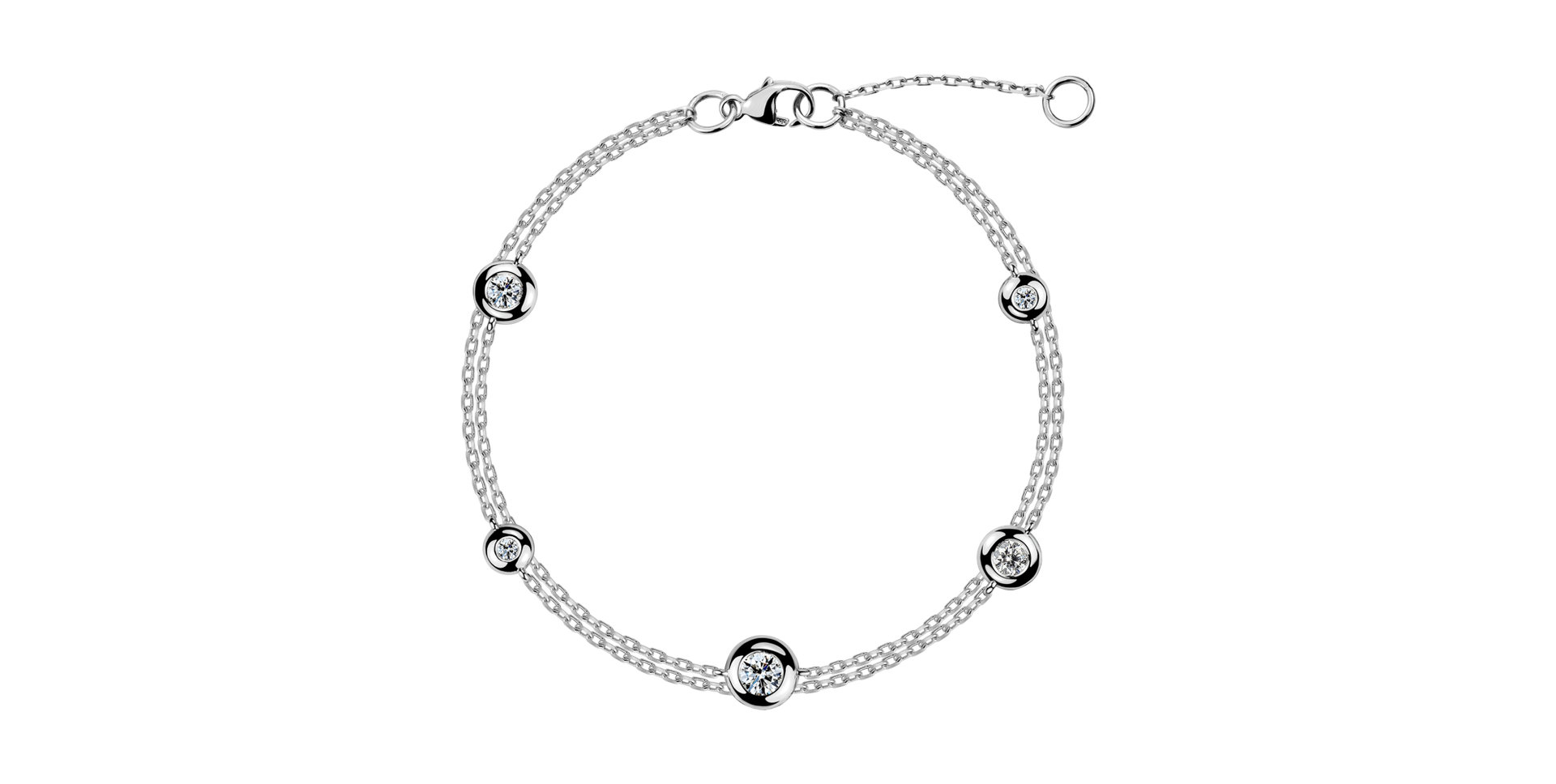 Náramek s diamanty Declan