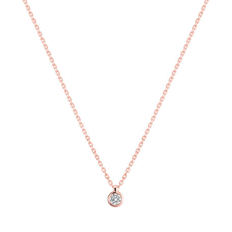Náhrdelník s diamantem Eye Sparkle