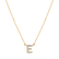 Náhrdelník 14kt žluté zlato s diamantem Shiny Alphabet4