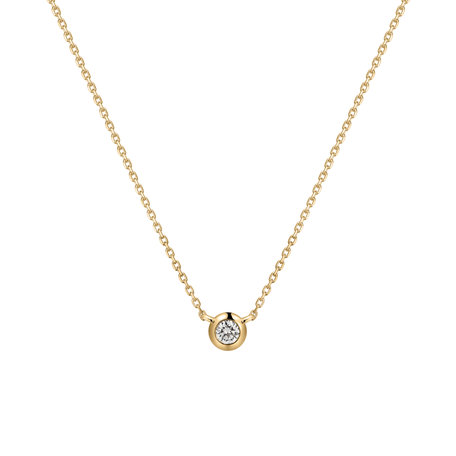 Náhrdelník s diamantem Sparkling Drop