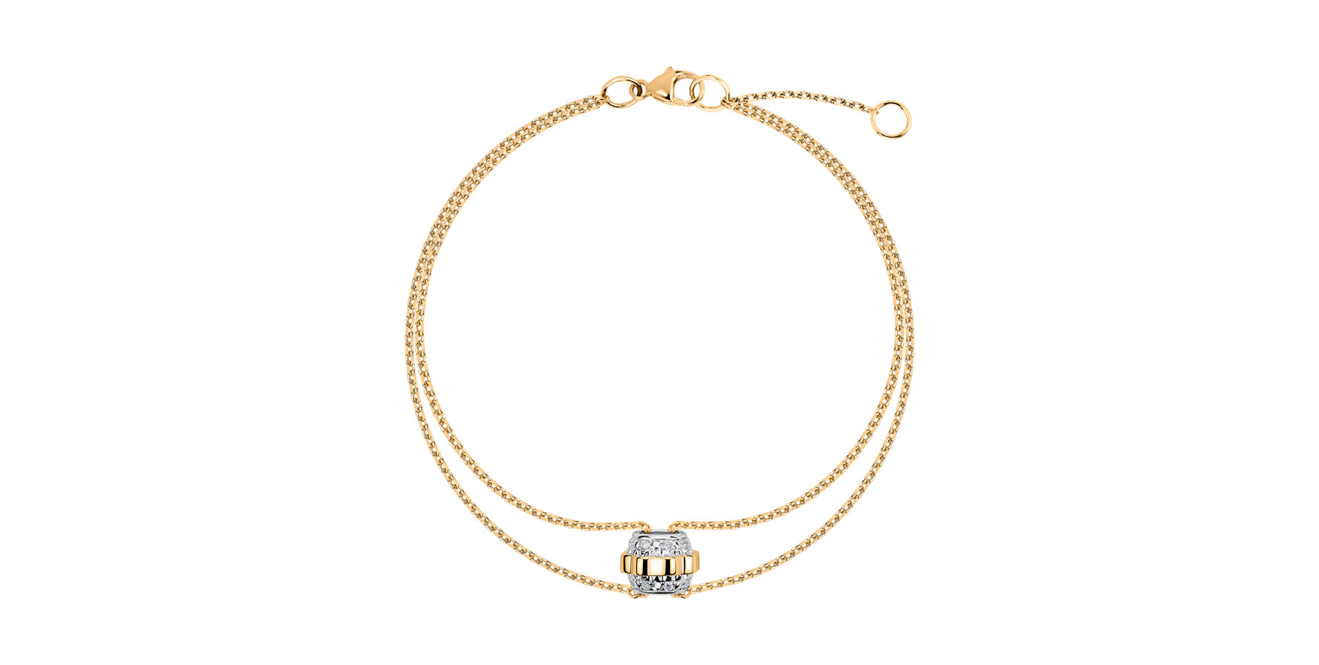 Náramek s diamanty Castiel