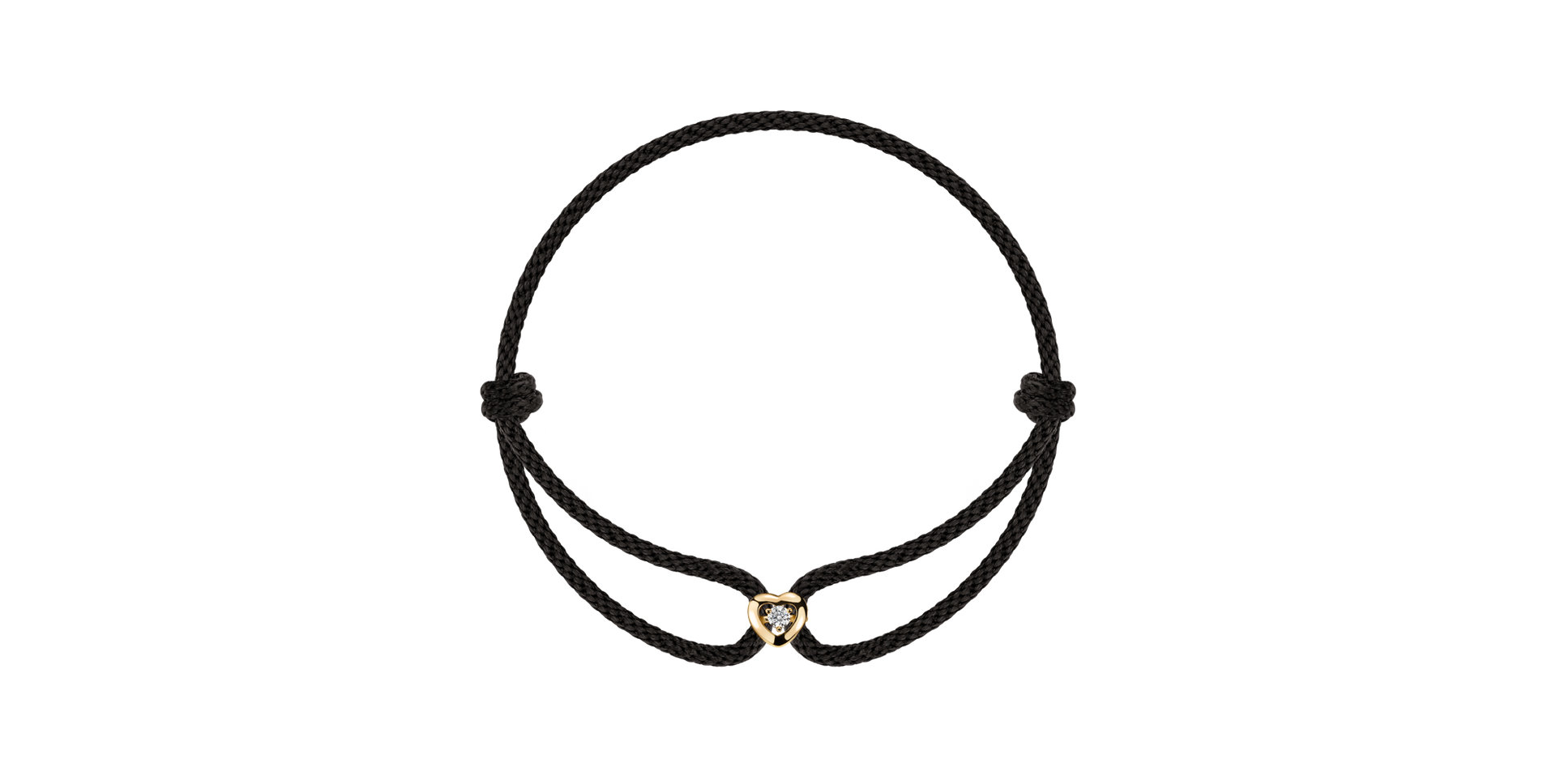 Náramek s diamantem Wonder Heart