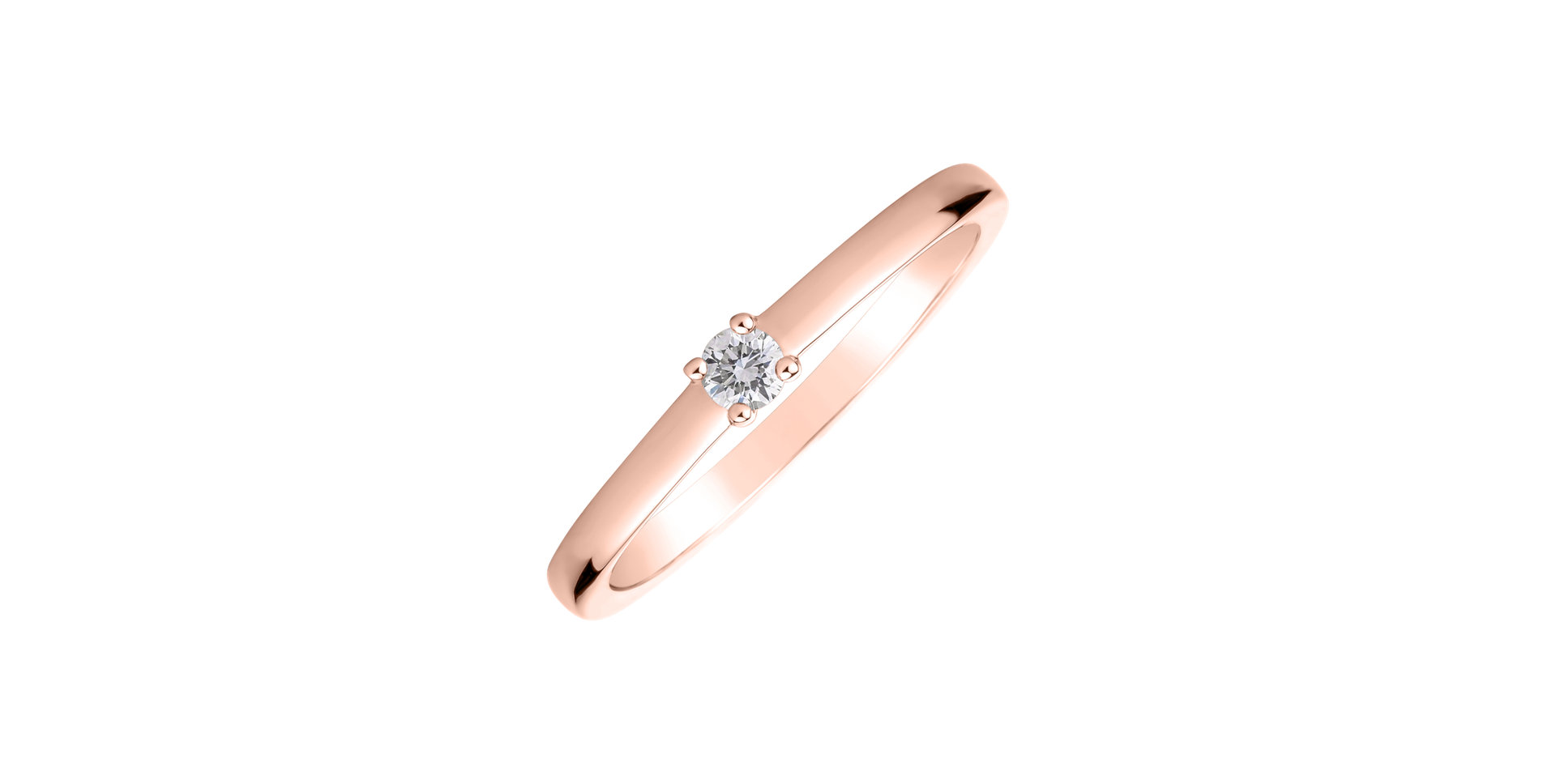 Prsten s diamantem Spark of Love