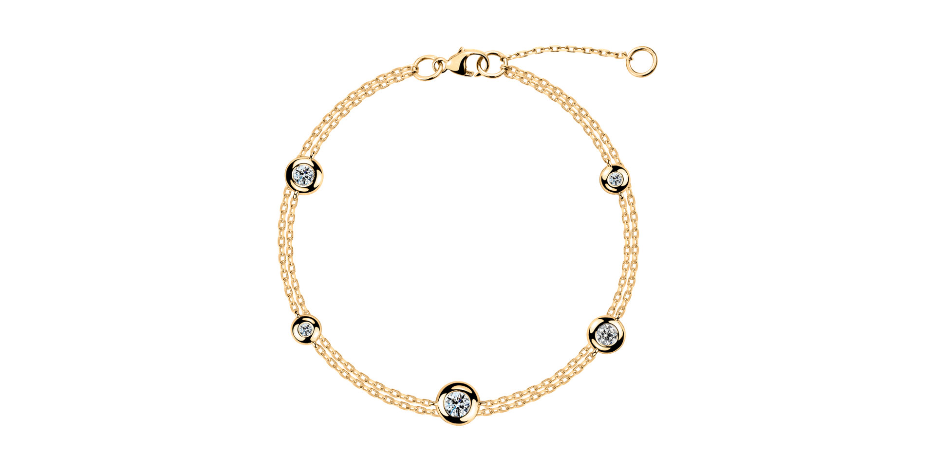 Náramek s diamanty Declan