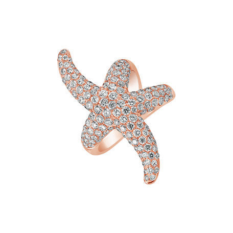 Prsten s diamanty Mermaid's Star