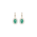 Náušnice s diamanty a smaragdem Princess Sparkle4