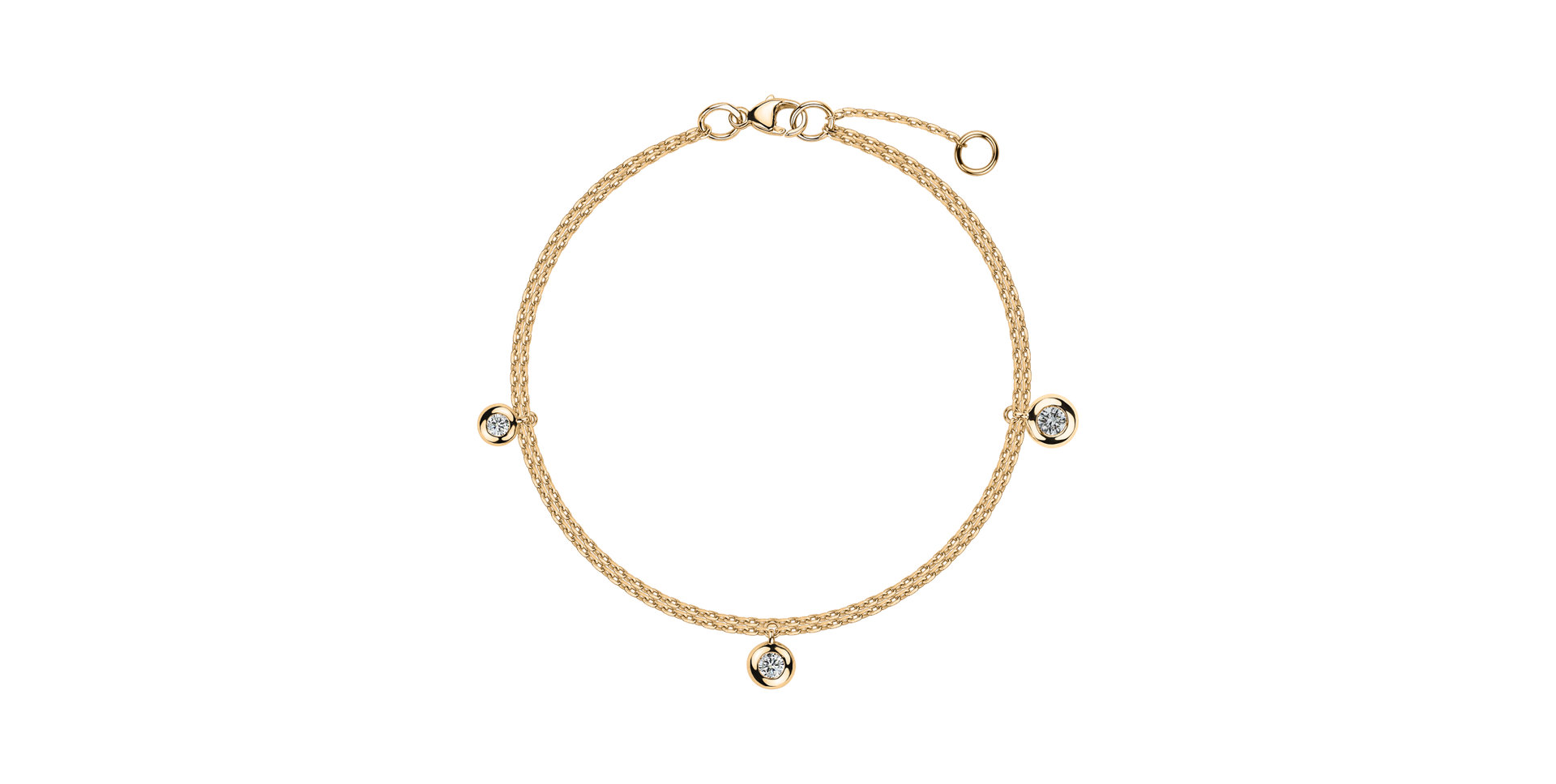 Náramek s diamanty Drops of Sparkle