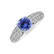 Prsten s diamanty a tanzanitem Viorica3