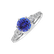 Prsten s diamanty a tanzanitem Nessa4