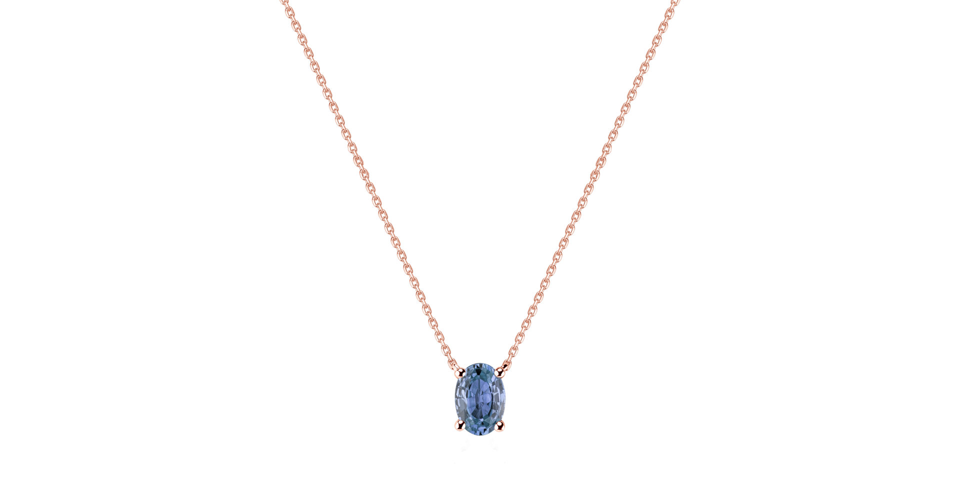 Náhrdelník se safírem Mystic Abyss