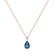 Náhrdelník s diamantem a topazem Whispers of Avalon4