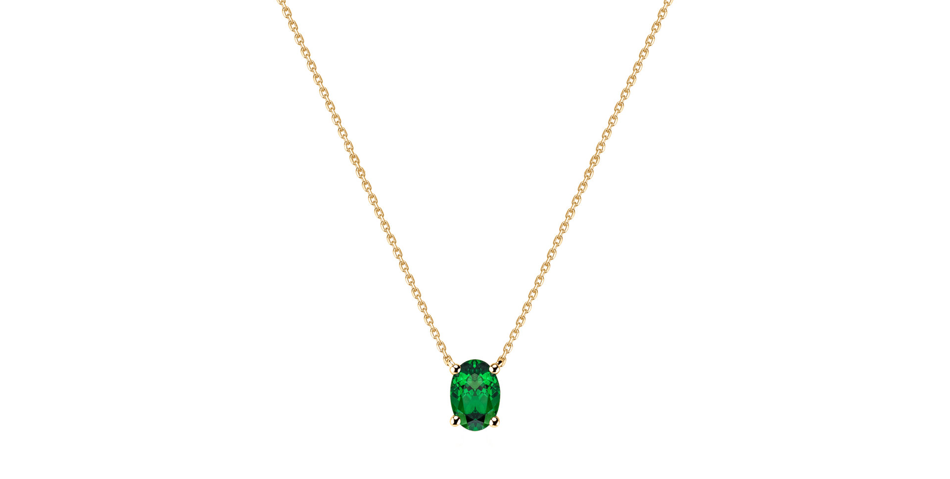 Náhrdelník s granátem Mystic Abyss